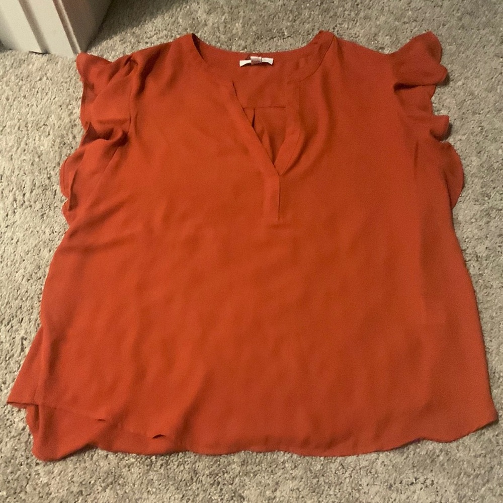 Calvin Klein Burnt Orange Top